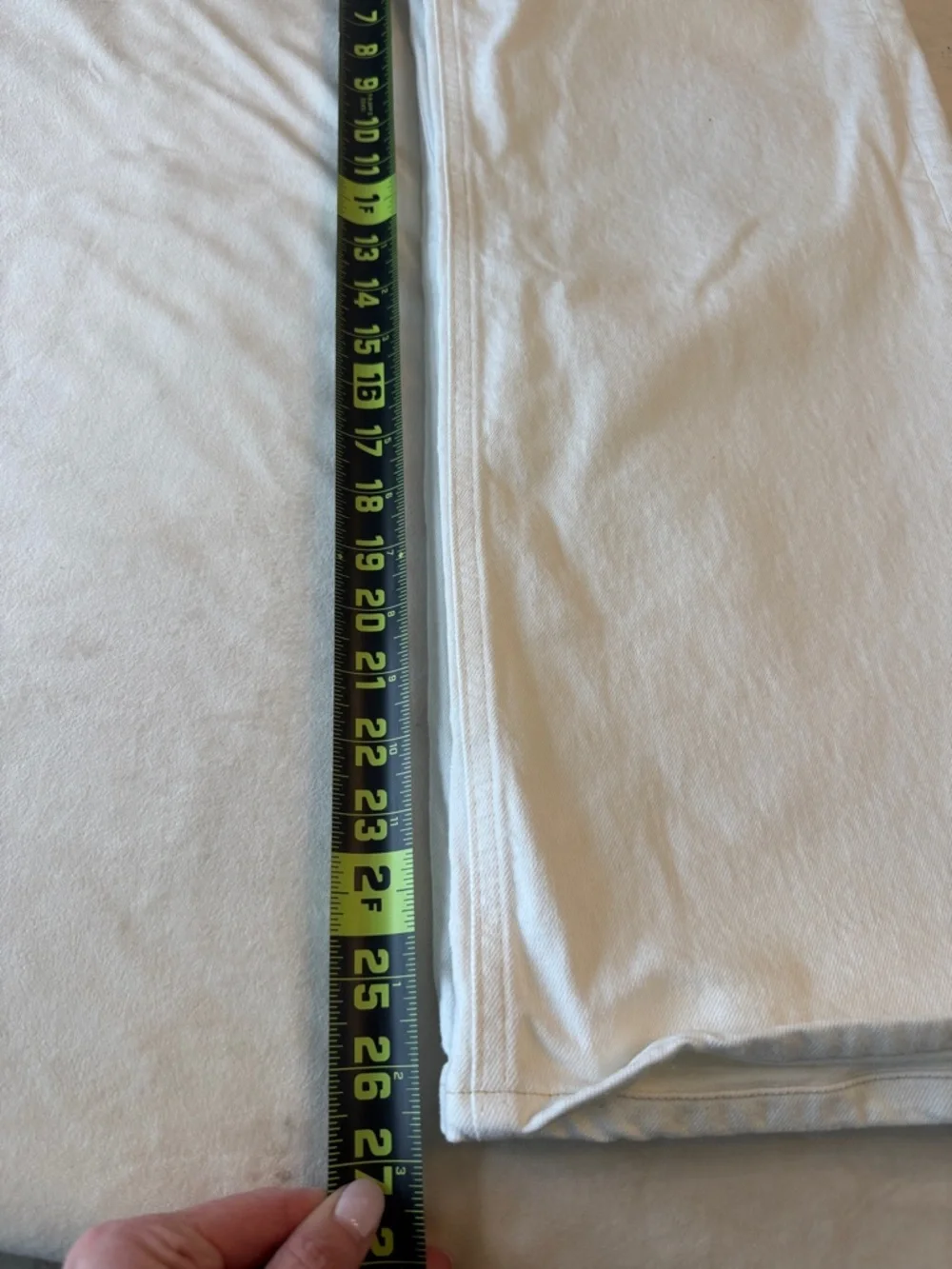 Citizens Of Humanity Paloma White High Rise Wide Leg Jeans, sz 28 - Picture 8 of 15